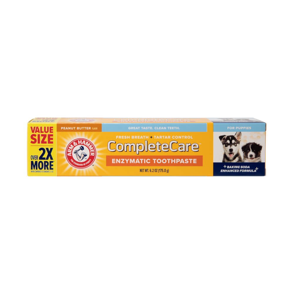 ยาสีฟันสำหรับสุนัข Arm and Hammer FB รสพีนัทบัตเตอร์ จัมโบ้ไซส์ ขนาด 175.8 กรัม (ไม่มีแปรง)_1